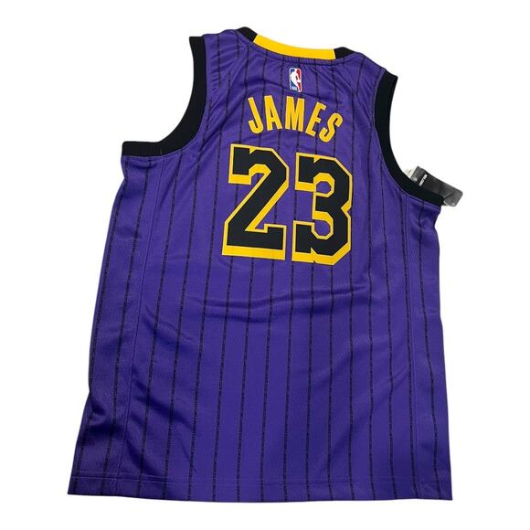 Nike Youth Lakers James #23 Jersey Size M - NWT - Picture 2 of 2